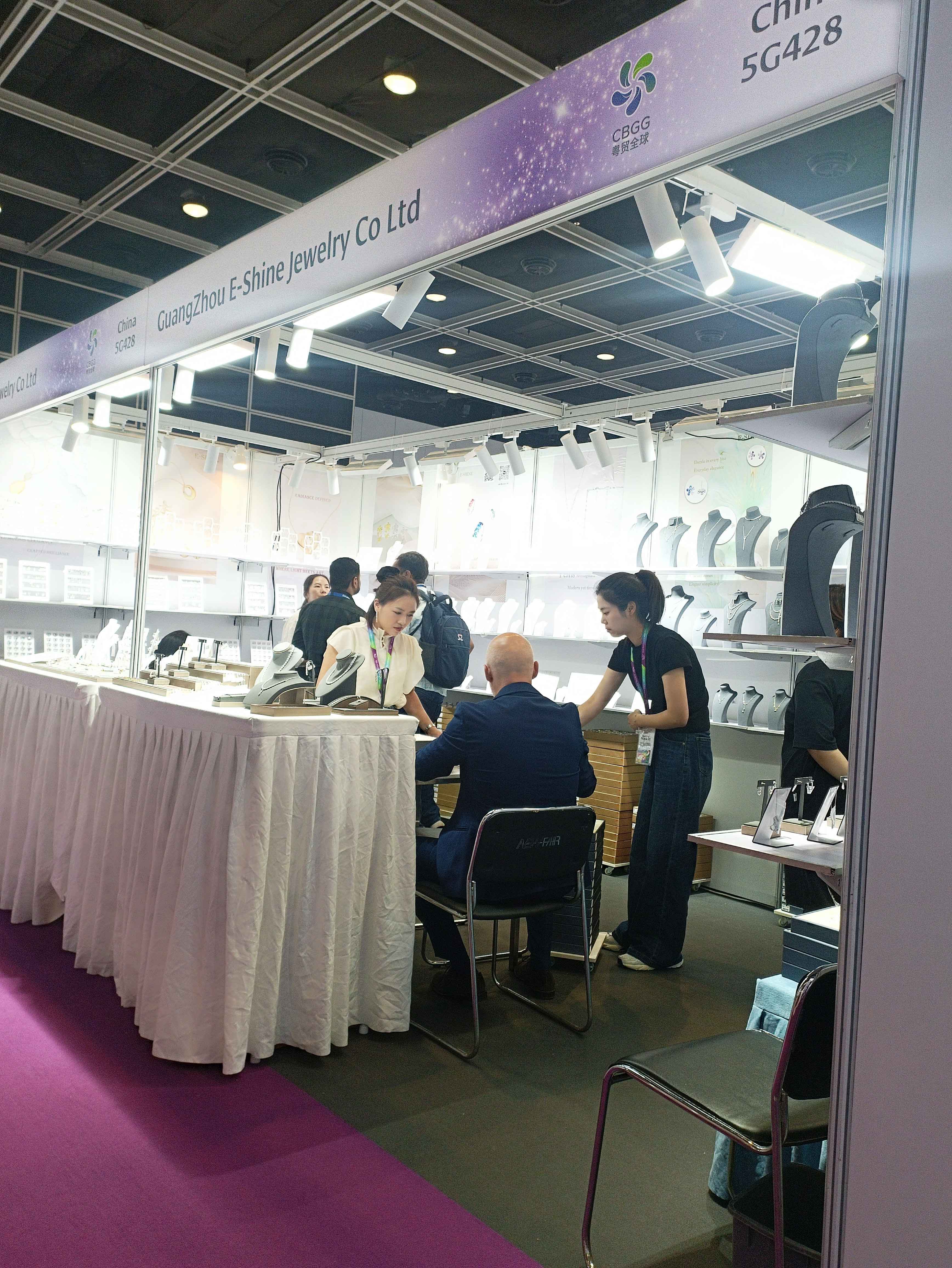 E-Shine Jewelry Booth HKCEC
